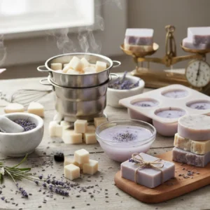 Evde Lavantalı Sabun Yapımı - Agarta Sabun Bazı
