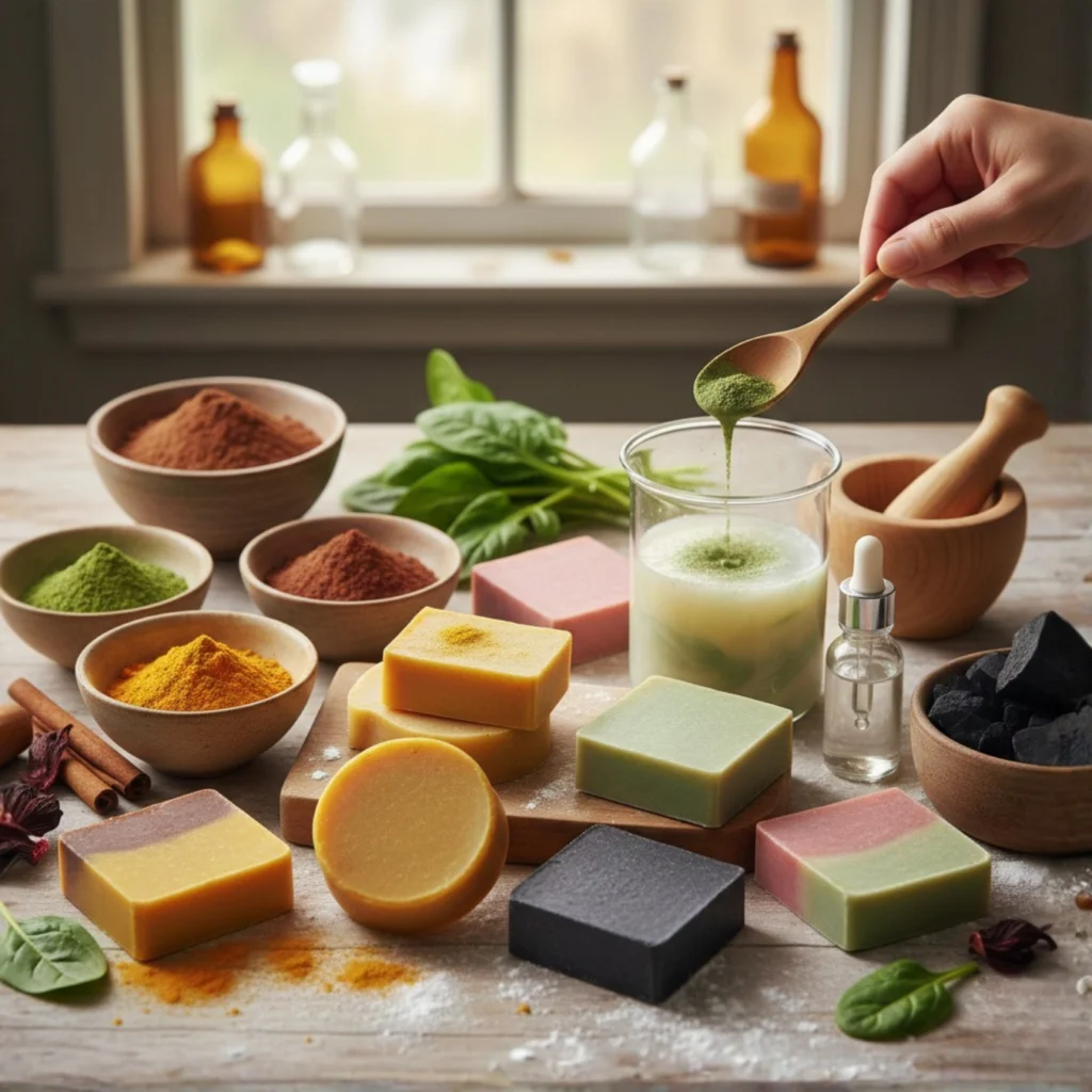 Renkli Sabun İçin Doğal Boyalar - Agarta Sabun Bazı